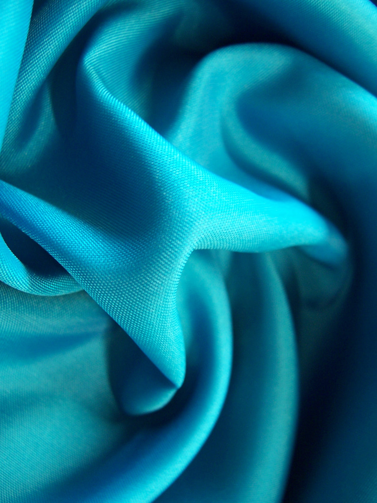 Dark Turquoise Polyester Lining Fabric - Renaissance