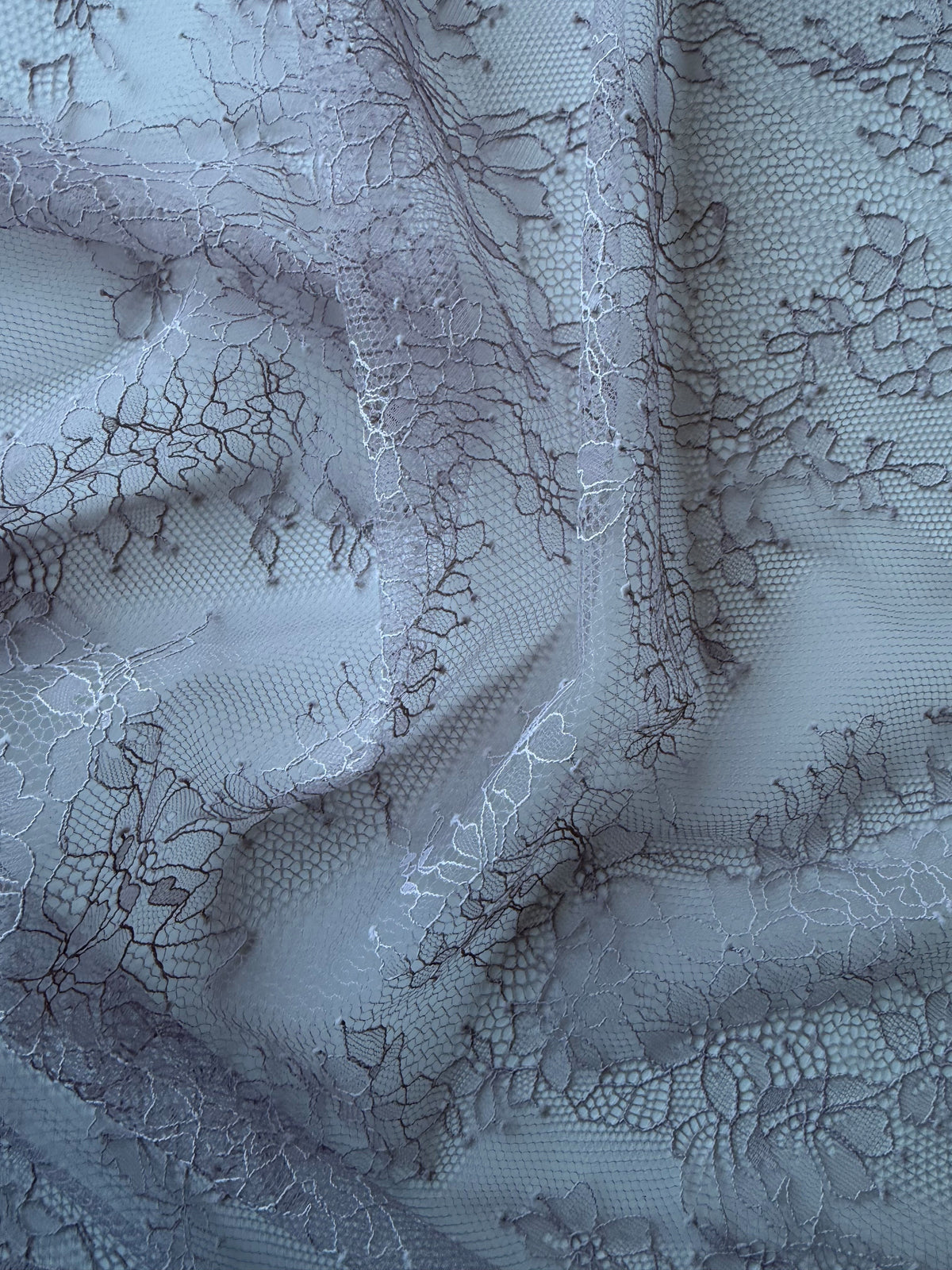 Mulberry Pink Raschel Lace - Rome