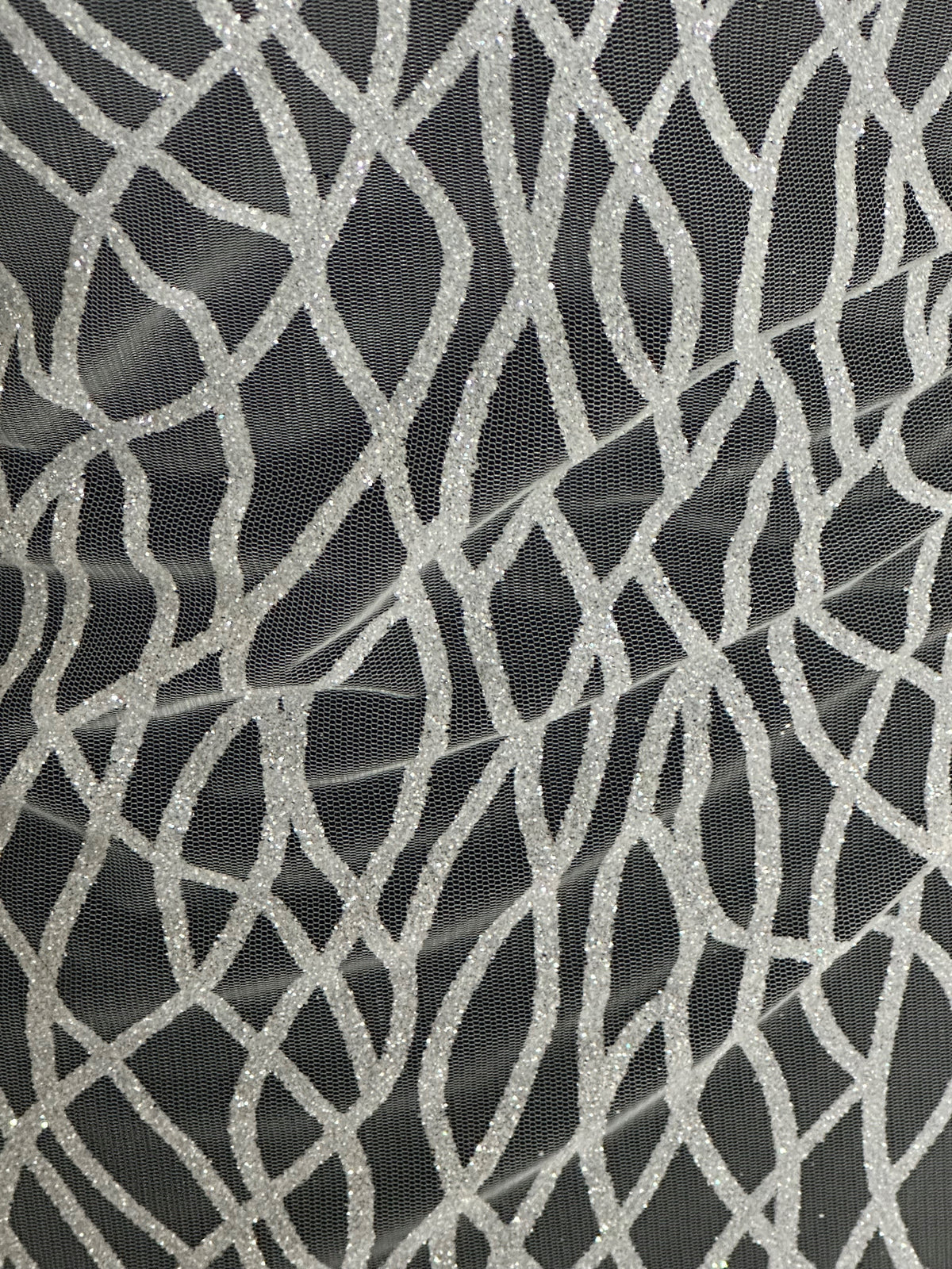 Porcelain Glitter Tulle - Savour