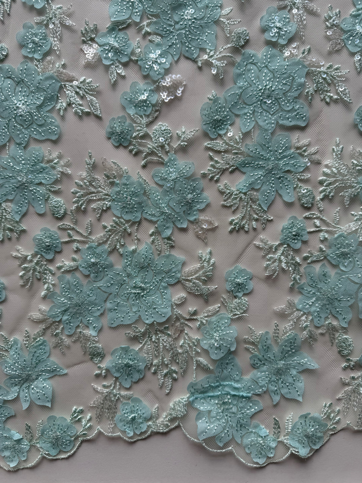 Sky Embroidered Lace - EB3053