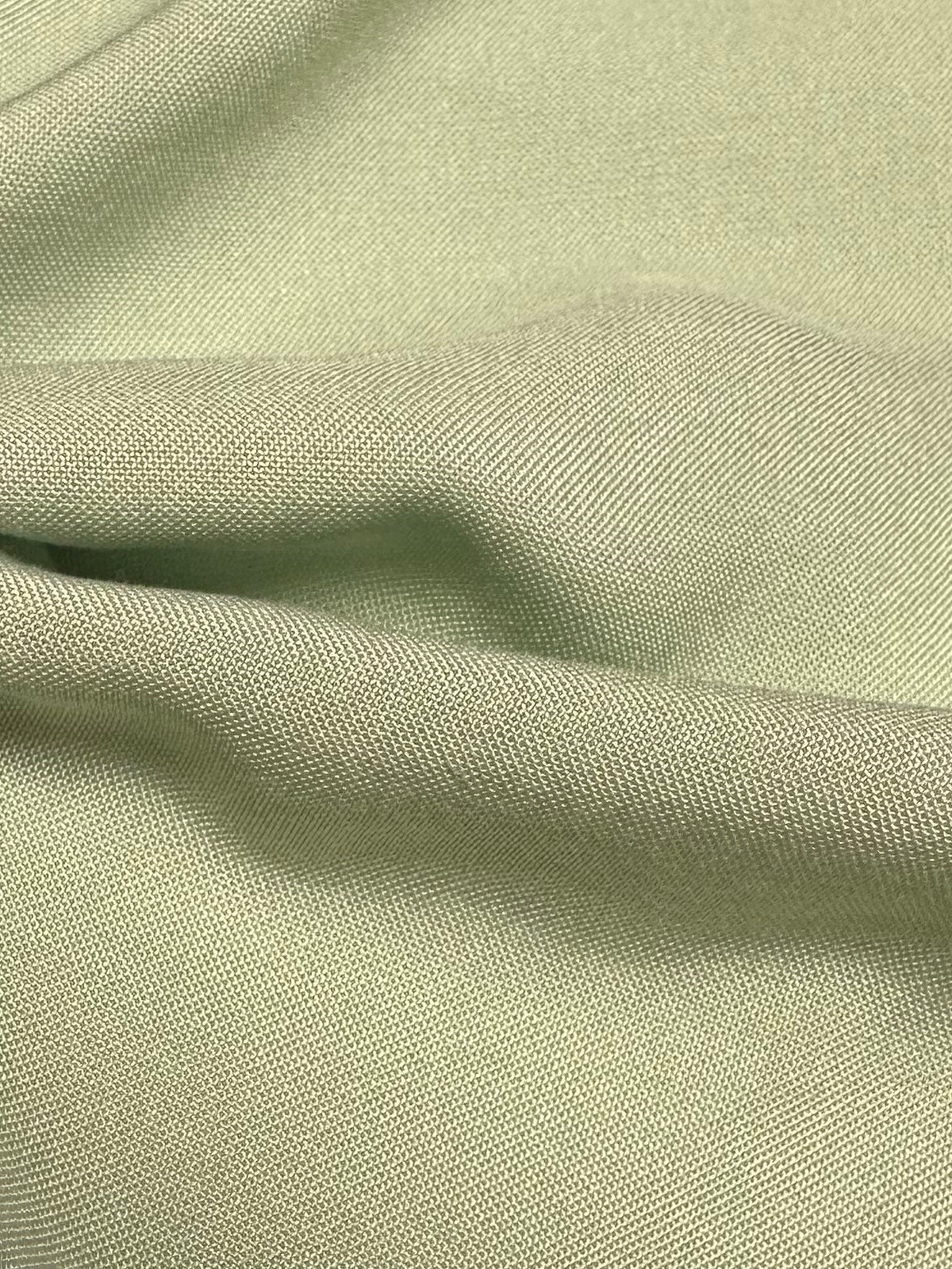 Sage Green Bamboo Poplin - Panda