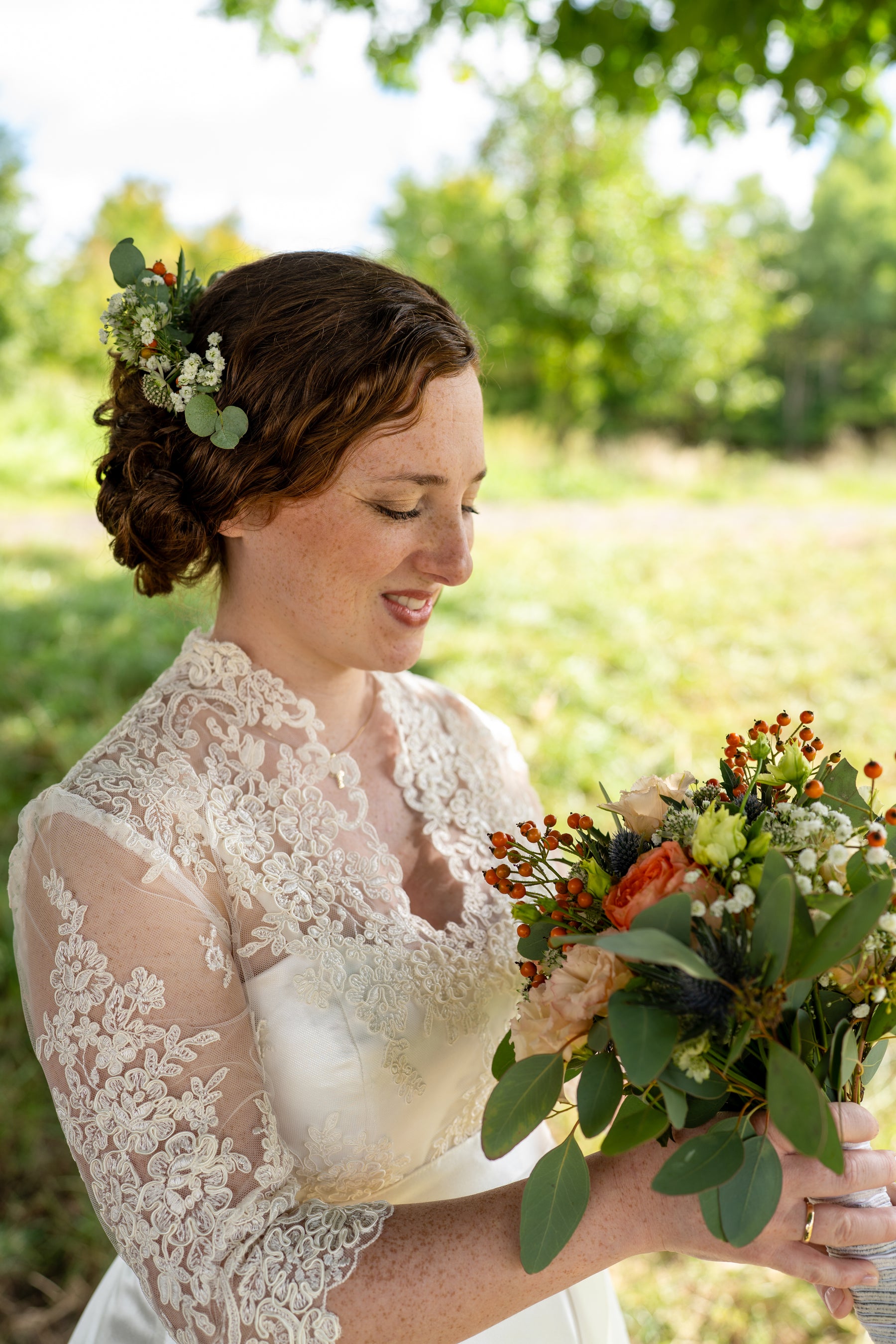 Ivory Corded Lace - Belinda