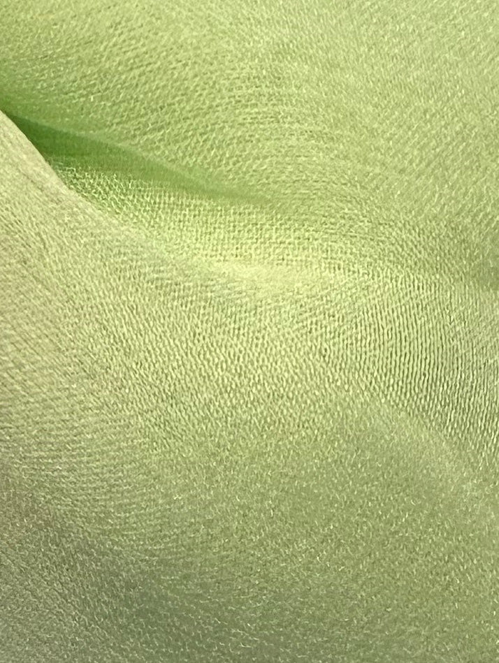 Sea Spray Silk Chiffon - Tempest