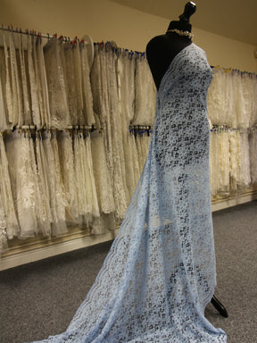 Sky Blue Corded Lace - Shannon