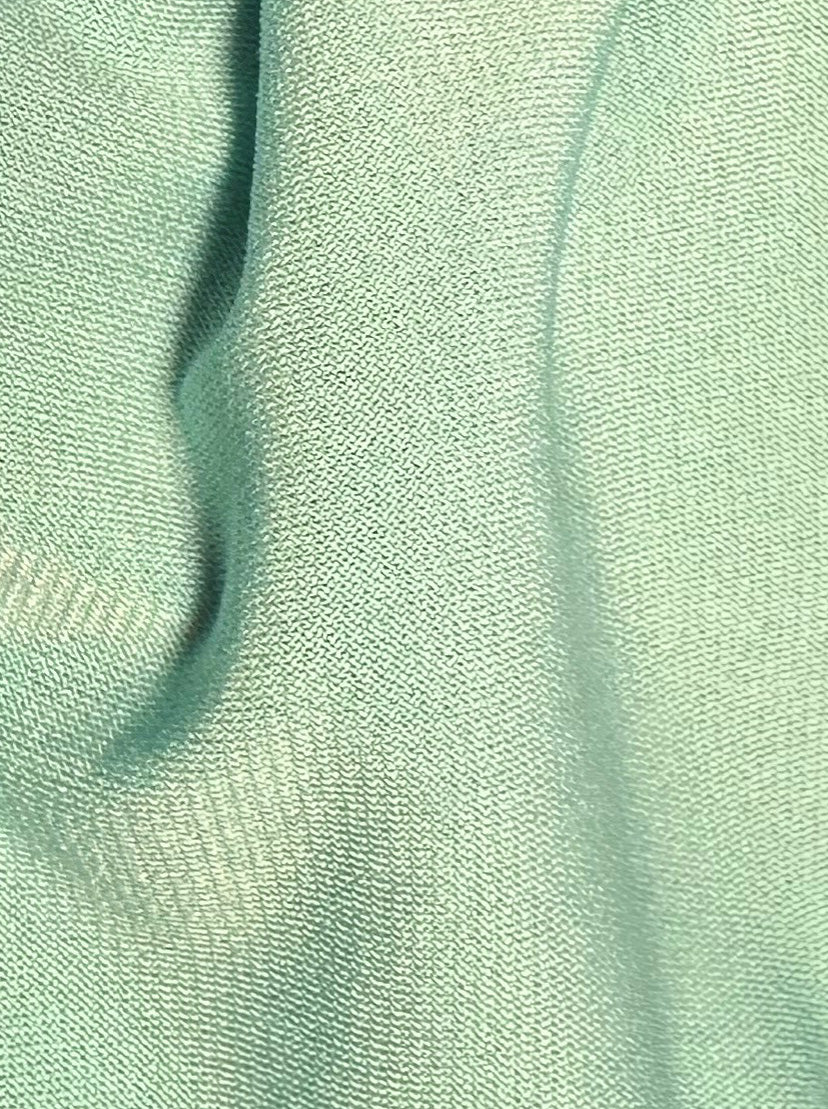 Spearmint Polyester Stretch Jersey - Ritual