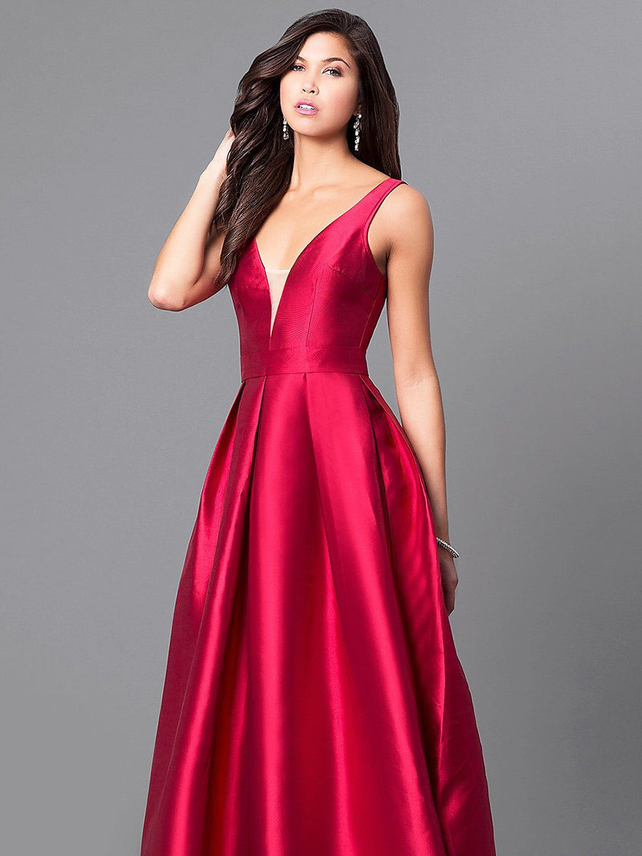 Garnet Silk Satin - Splendour