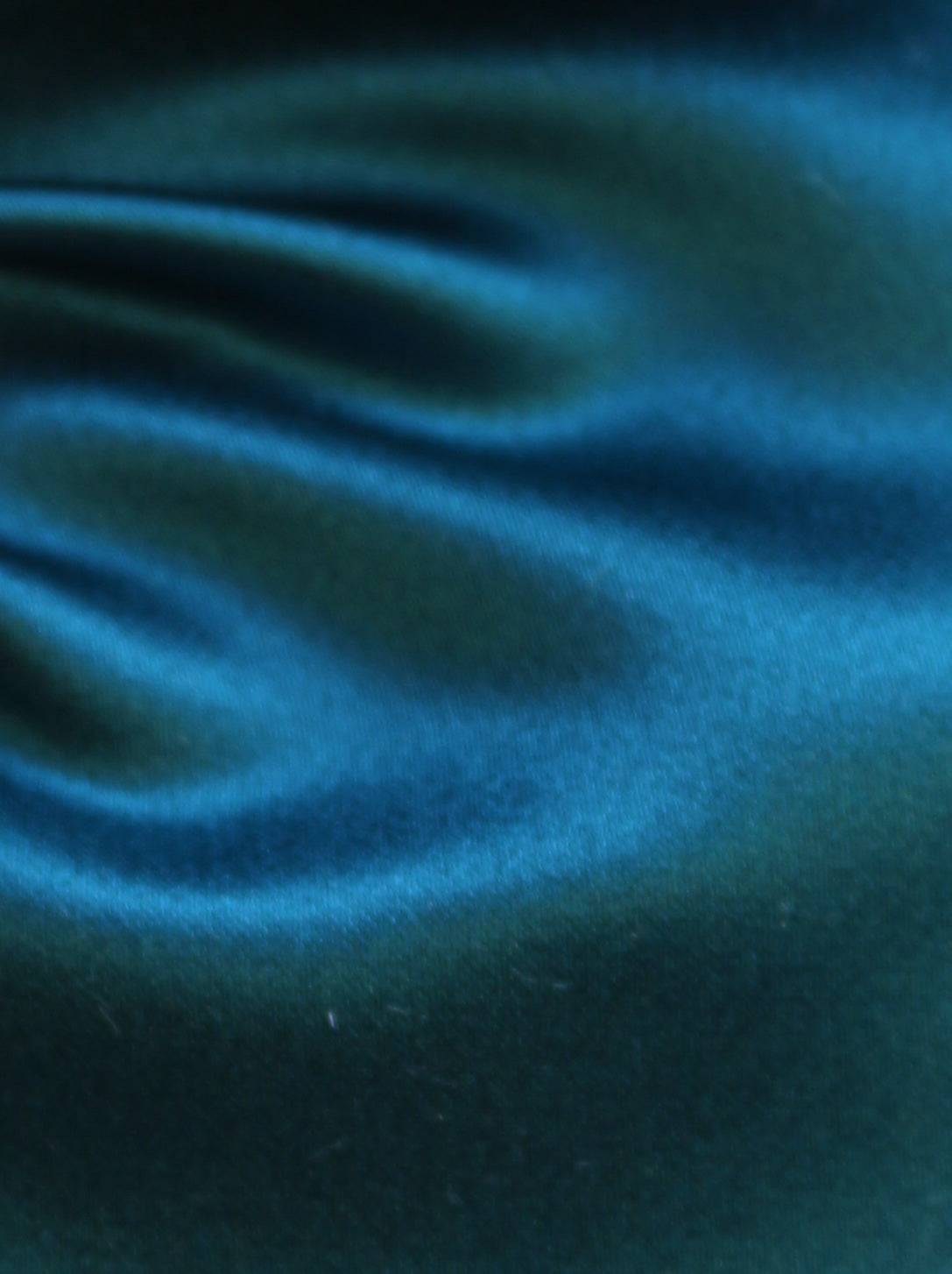 Teal Polyester Satin - Contessa