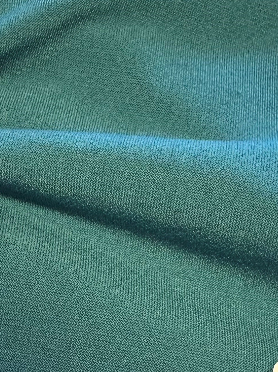 Teal Polyester Stretch Jersey - Ritual