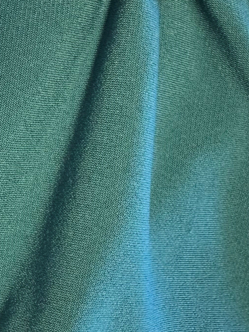 Teal Polyester Stretch Jersey - Ritual