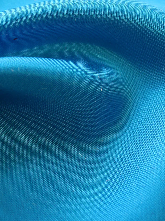Turquoise Silk Habotai - Mosaic