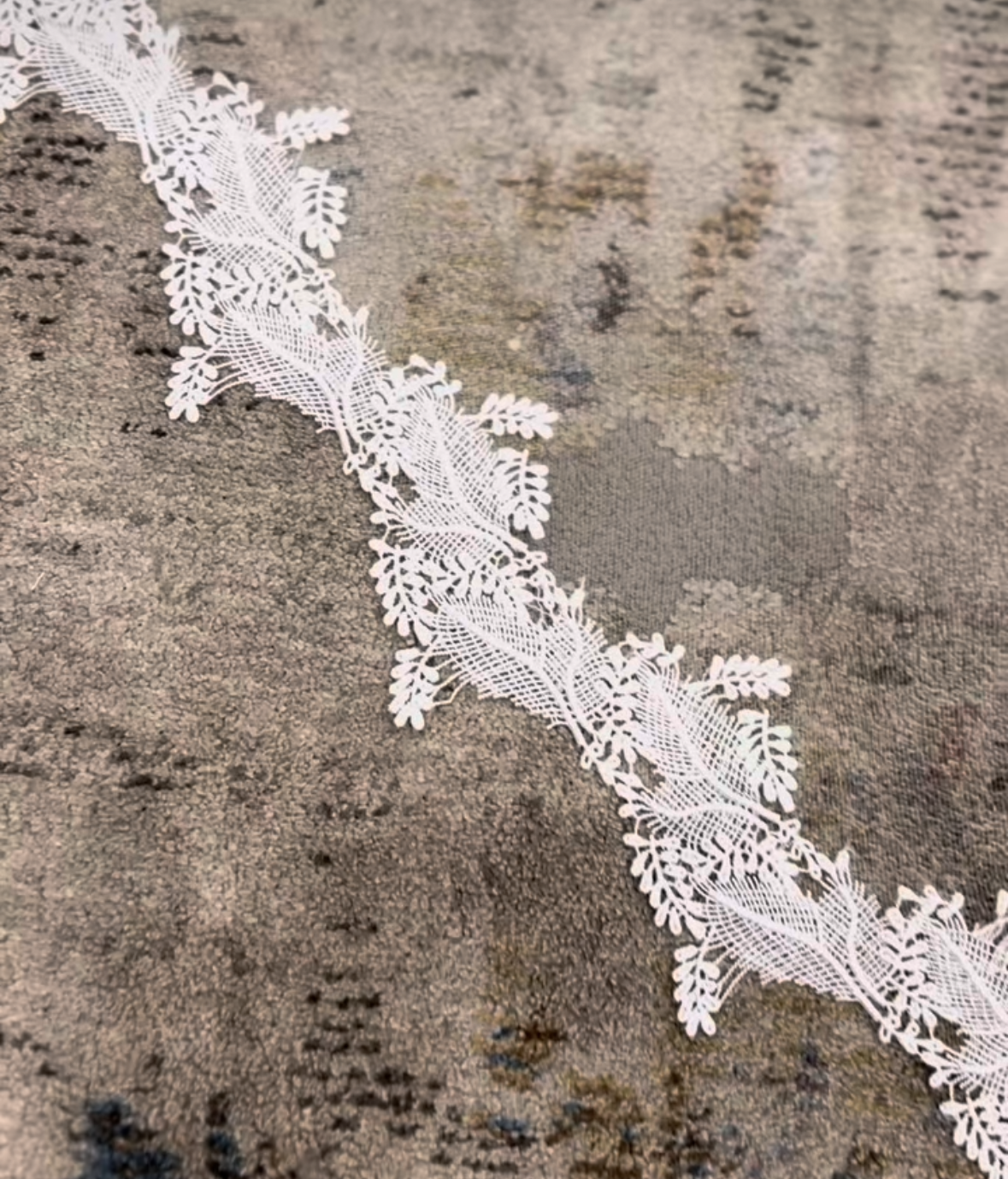 Ivory Lace Trim - Linden