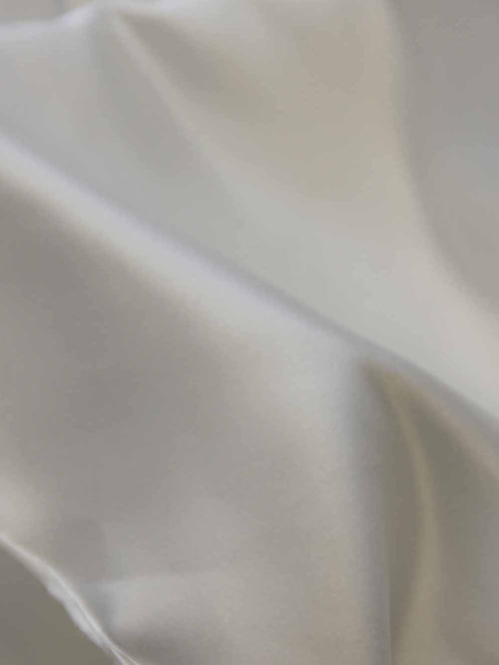 White Silk Duchess Satin - Royale