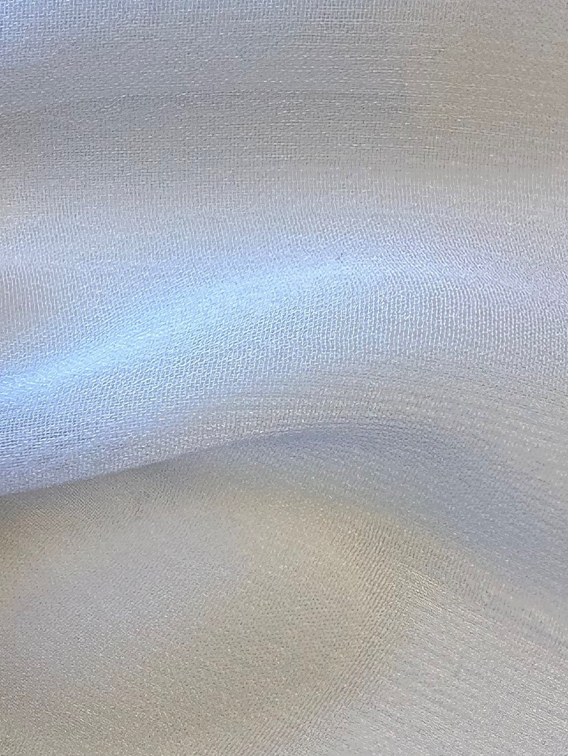 White Polyester Chiffon - Gemini (CF)