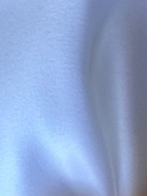 White Polyester Satin - Mystique