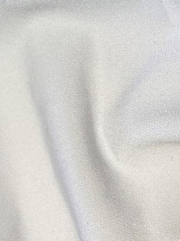 White Polyester Stretch Jersey- Ritual