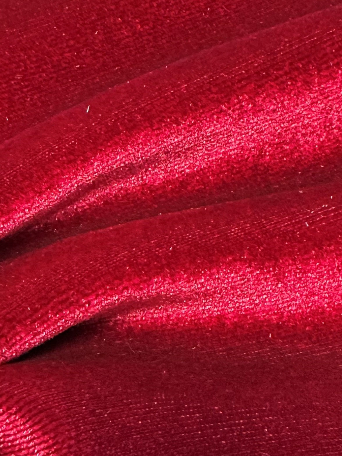 Wine Stretch Silk Velvet - Carlotta (CF)