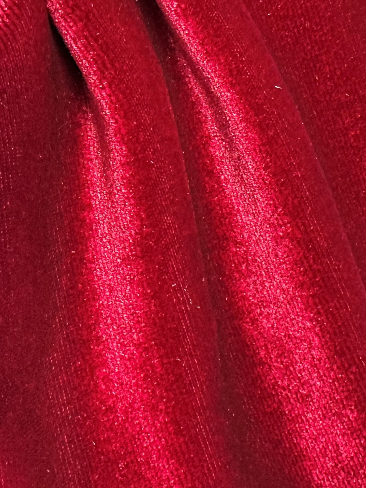 Wine Stretch Silk Velvet - Carlotta (CF)