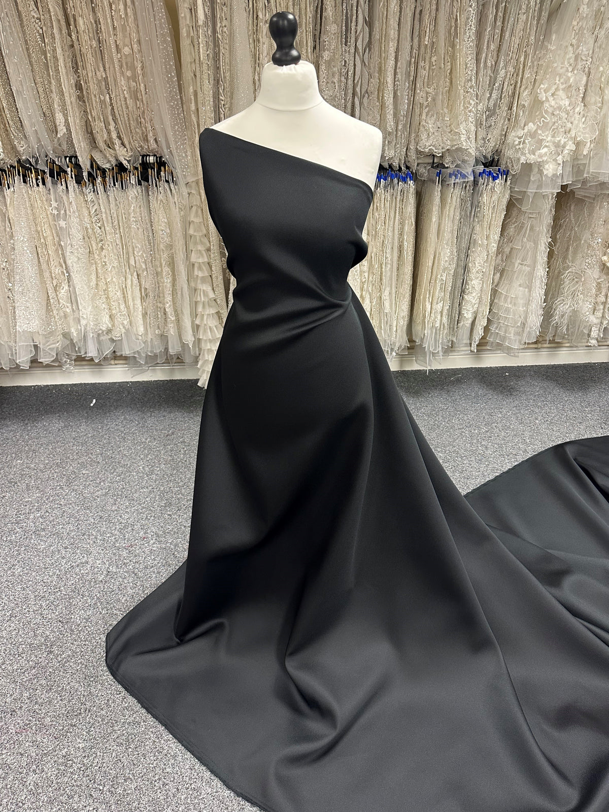 Black Silk Blend Mikado - Jamboree