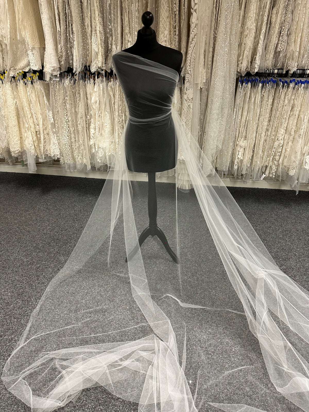 Diamond White Bridal Tulle for Veils – Romance