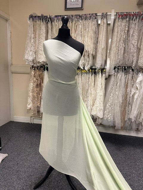 Sea Spray Silk Georgette - Shimmer