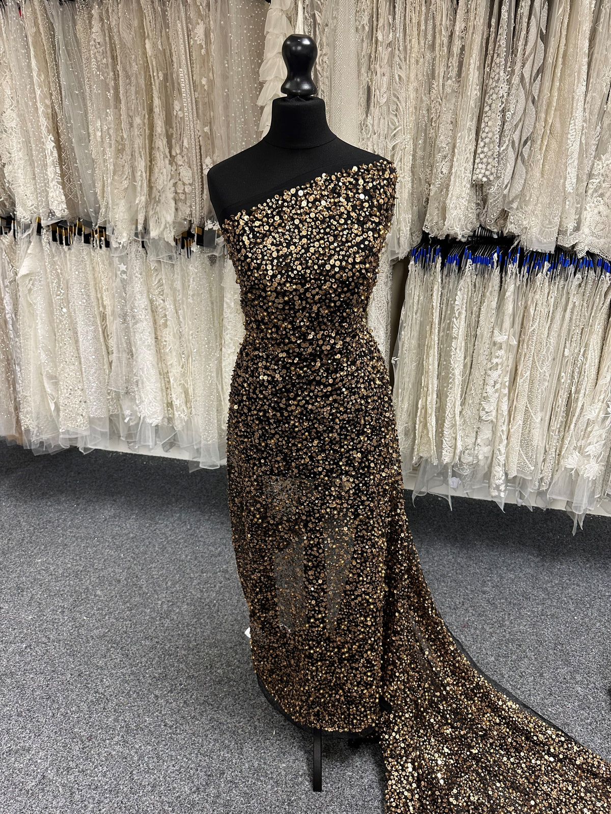 Gold Sequin Lace - Everlie