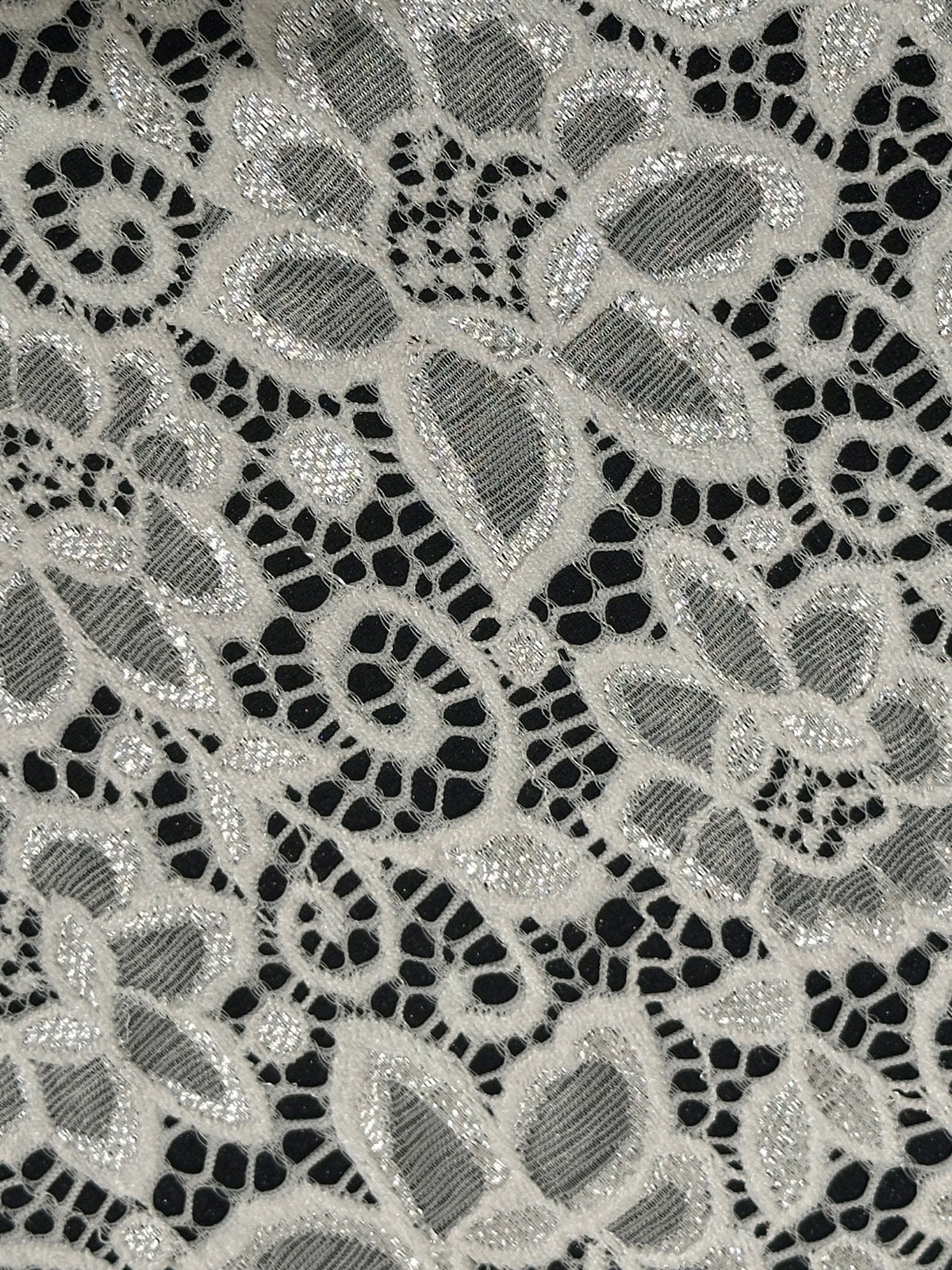 Ivory Stretch Lace - Lucy (CF)