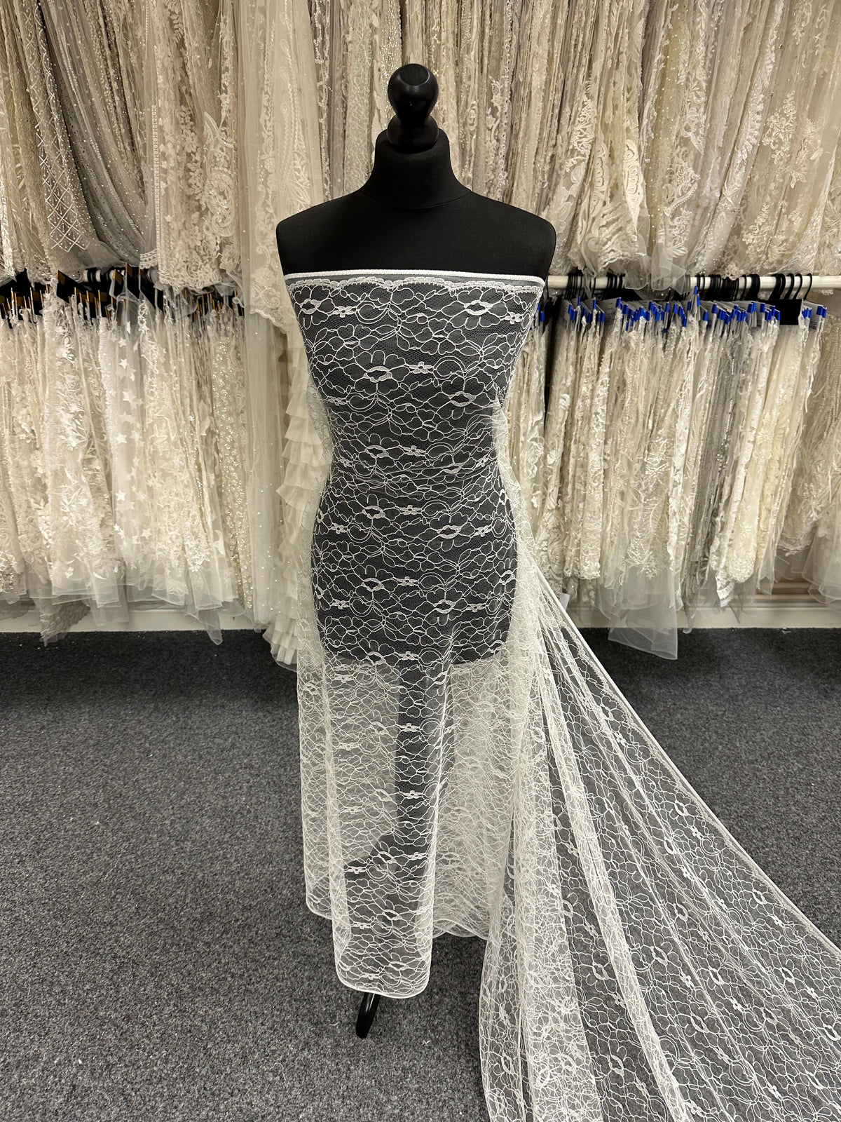 Ivory Corded Lace - Leanne