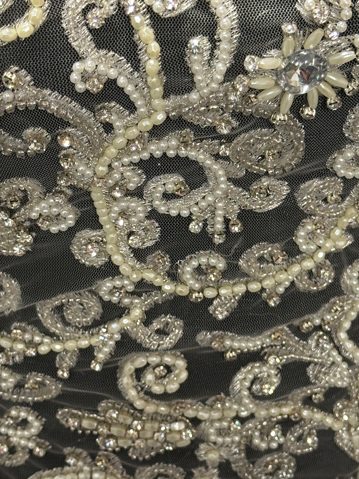 Ivory Crystal Lace - Kimchi