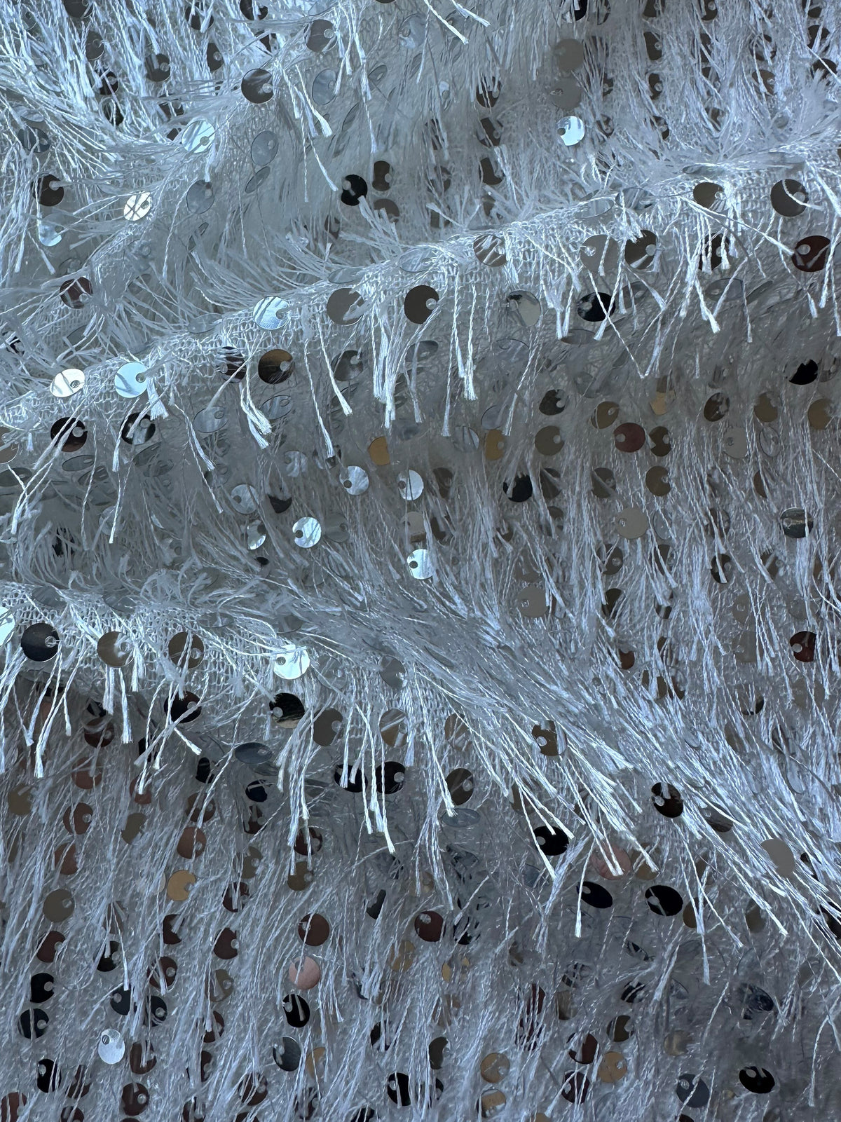 Silver Glamour Fabric - Ronda (CF)