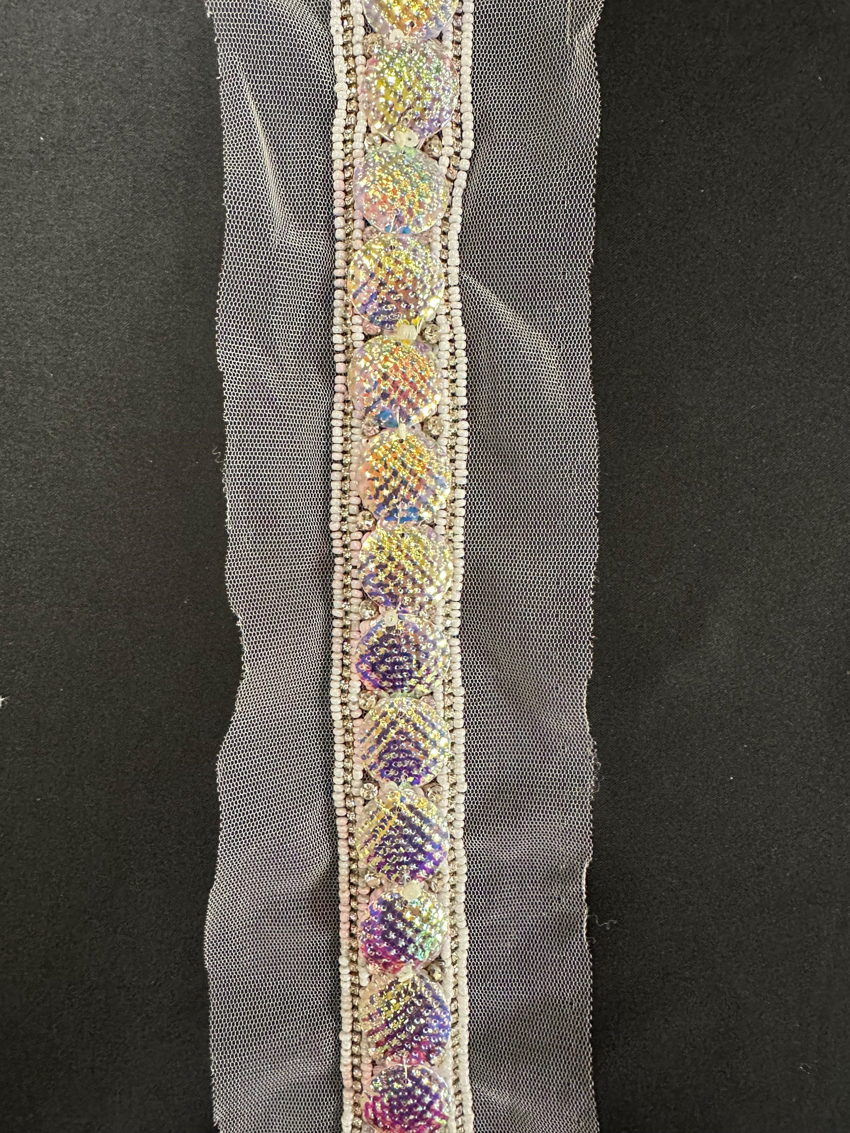 Iridescent and Pearl Dress Trim - TR/413
