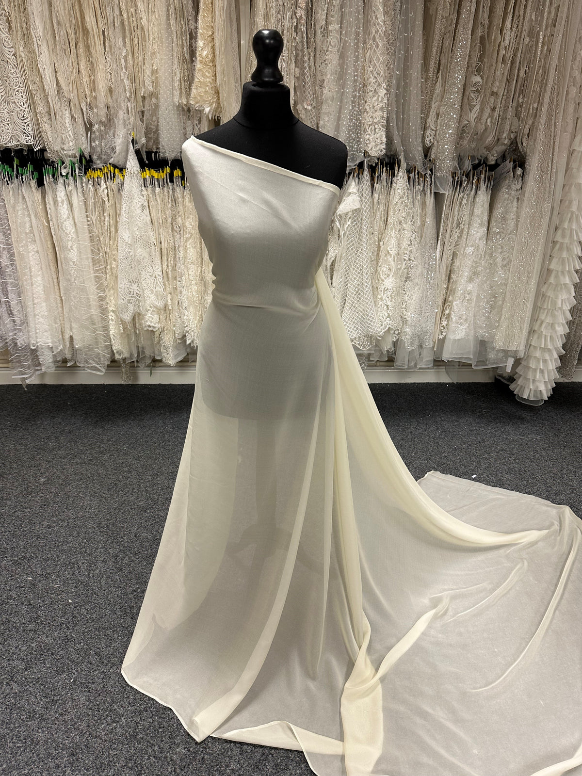 Champagne Silk Chiffon - Superba