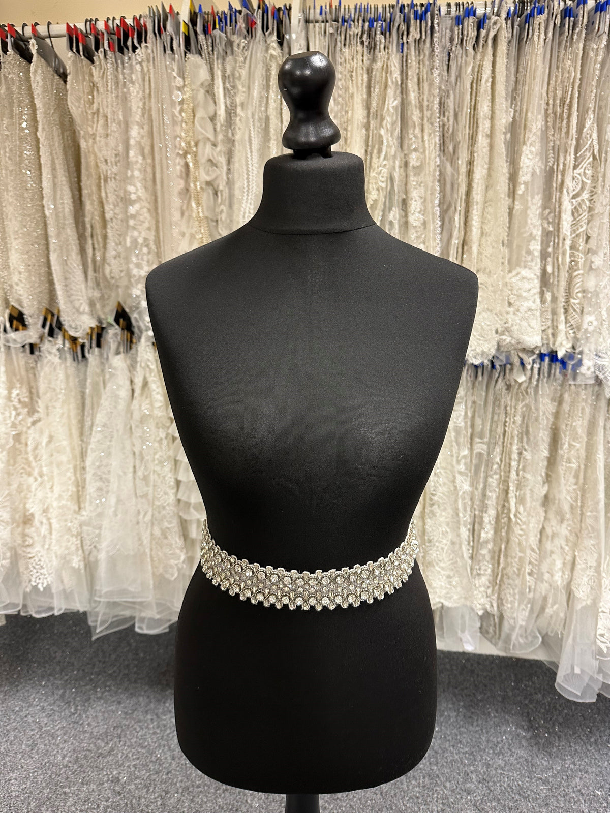 Crystal Dress Trim - Paloma