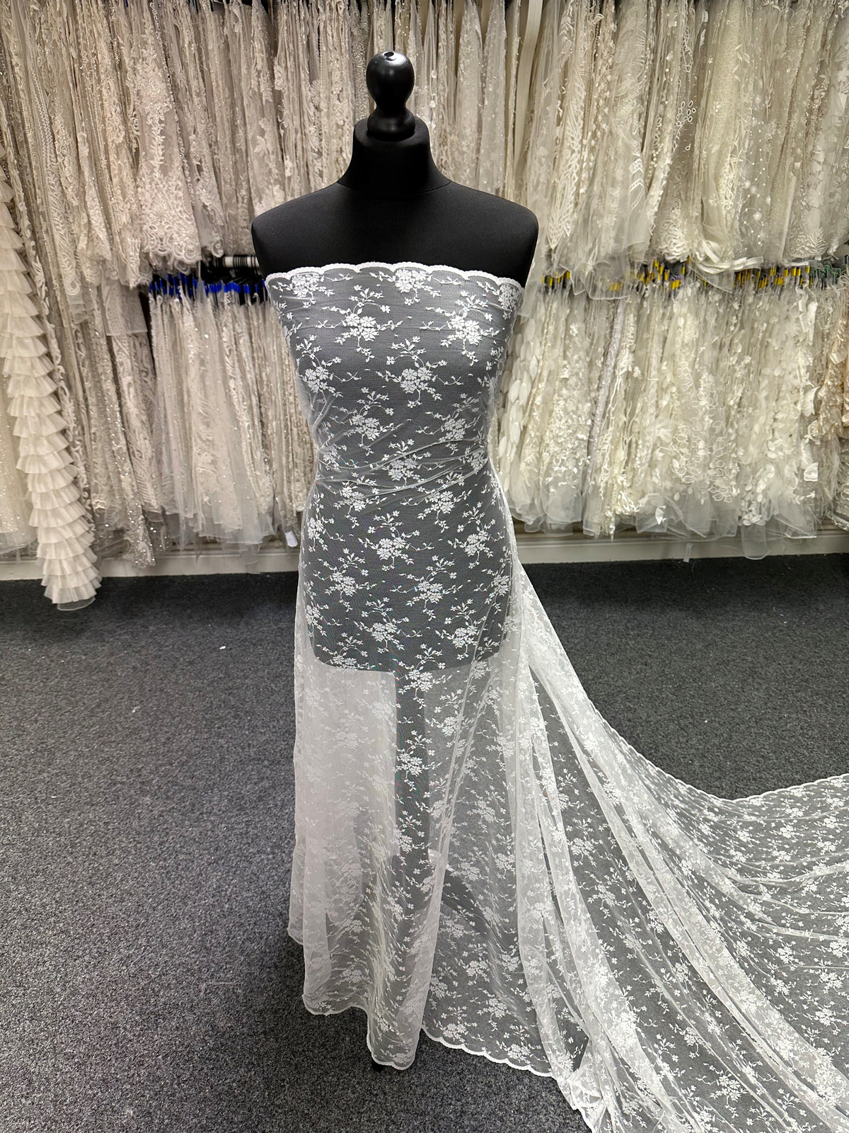 Ivory Lightweight Bridal Lace - Harley