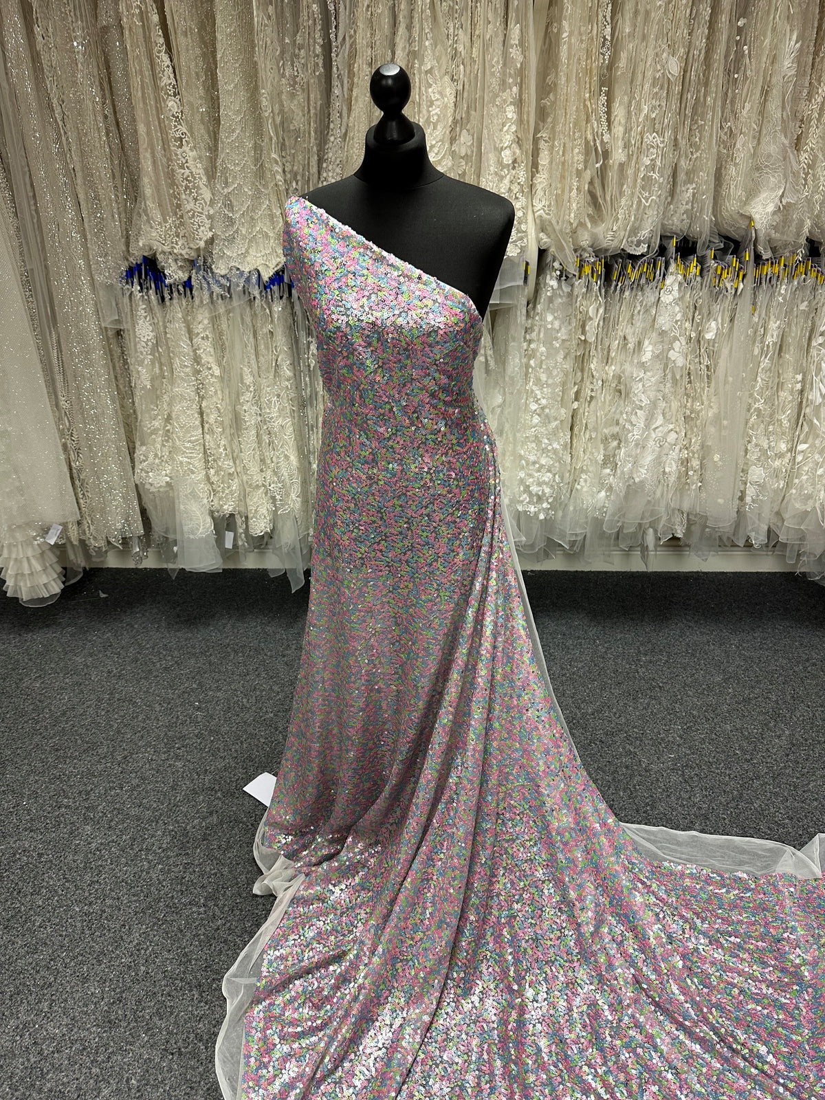 Multi-Colored Sequin Tulle - Perdita