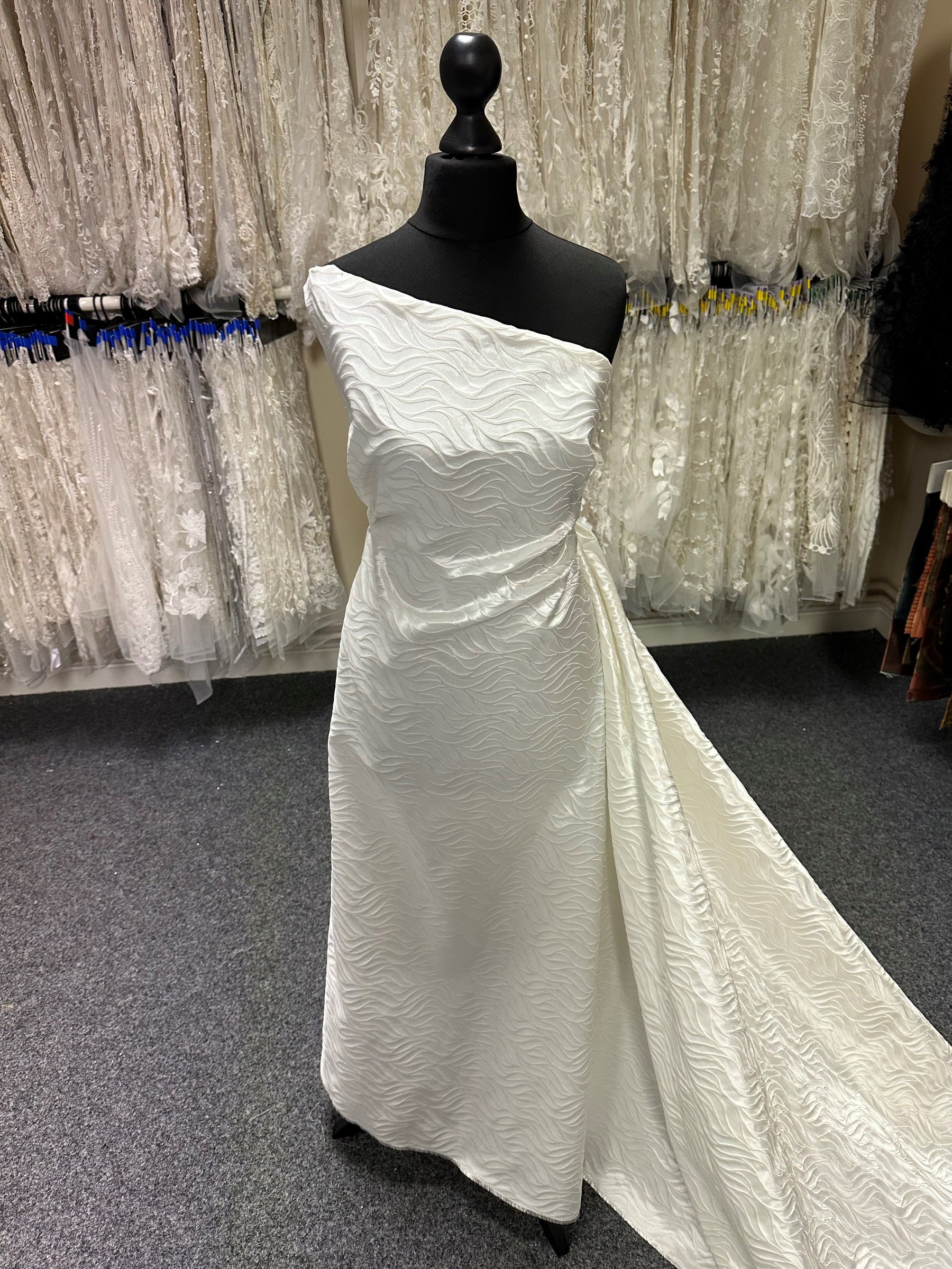 Ivory Waistcoat Fabric - Madrid