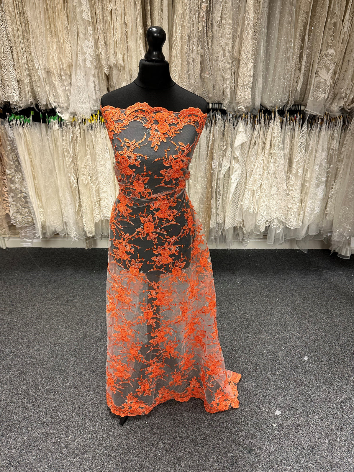 Fresh Orange Lace - Maria