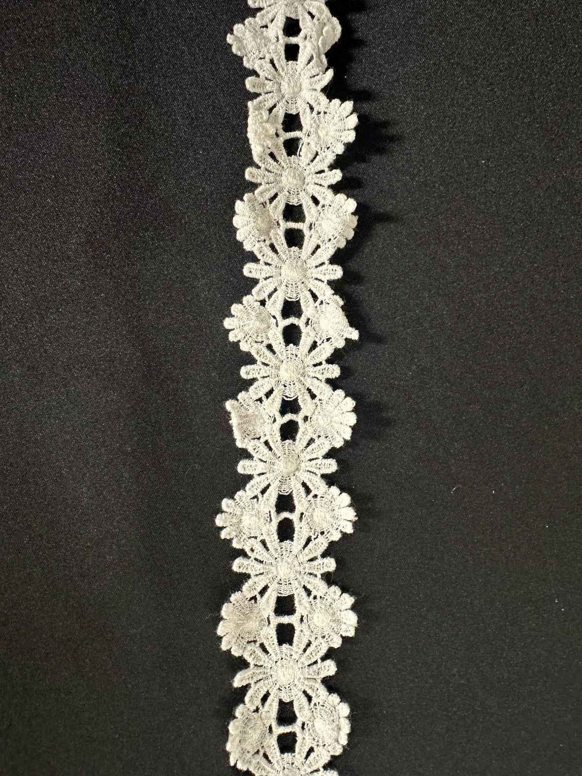 Ivory Guipure Lace Trim - Macaw