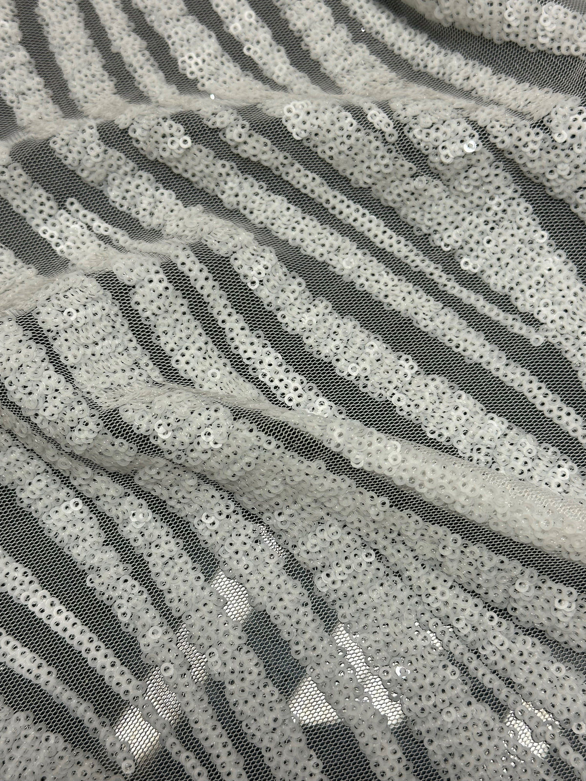 Ivory Sequin Tulle - Gori (CF)