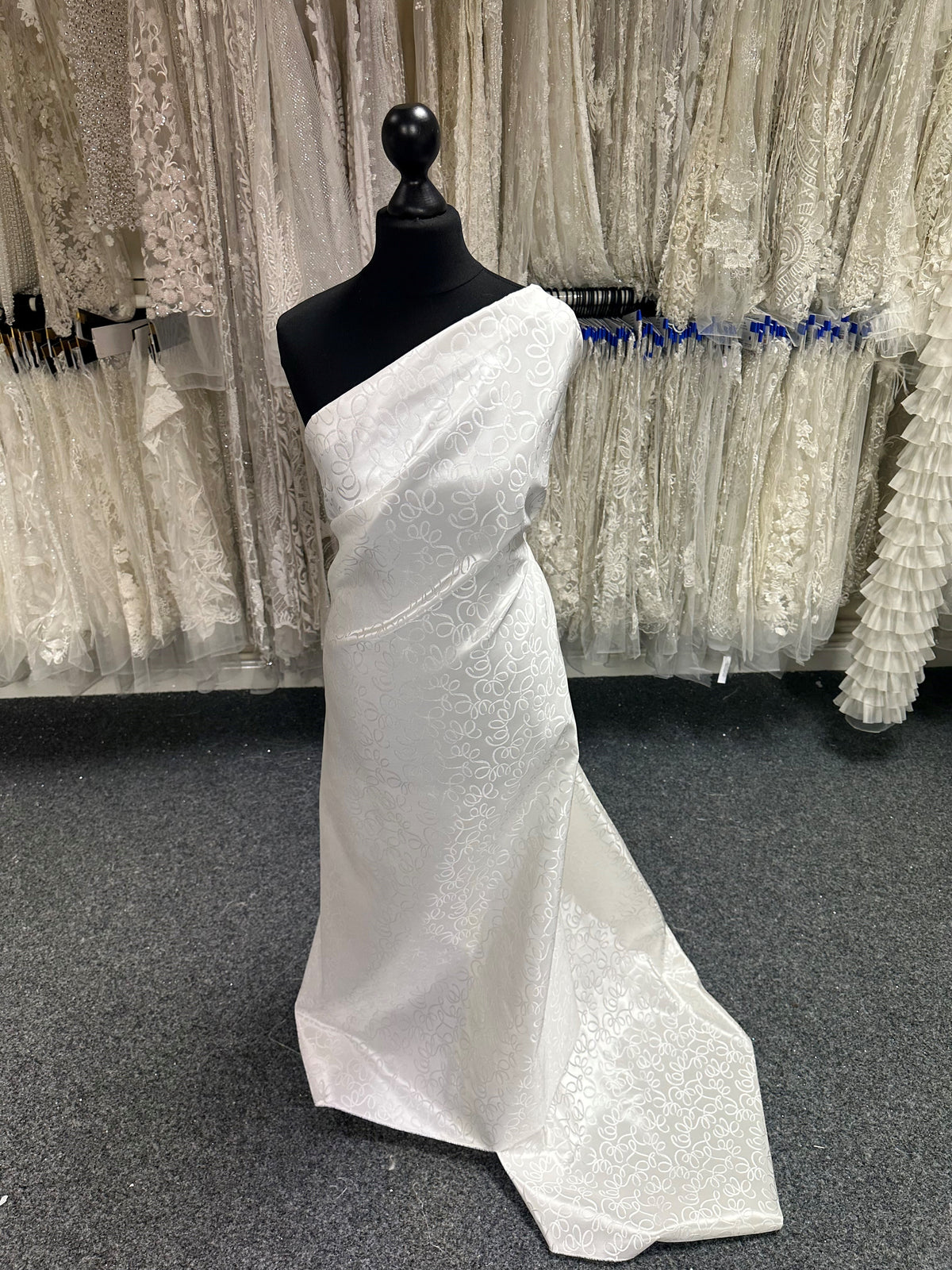 Ivory Waistcoat Fabric - Stockholm