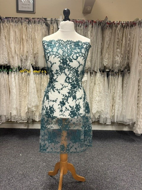 Emerald Green Lace