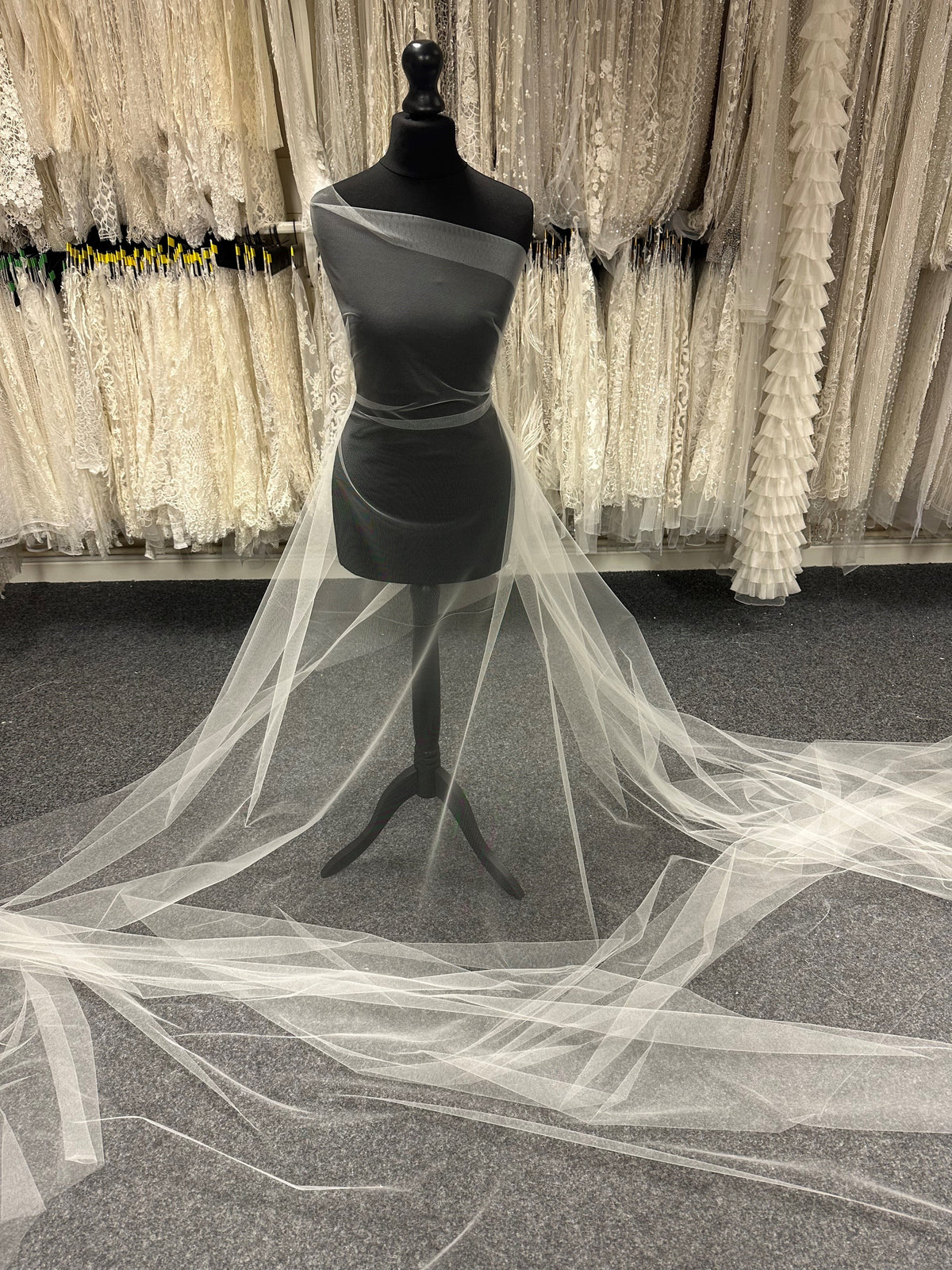 Pale ivory Bridal Tulle for Veils – Crescendo