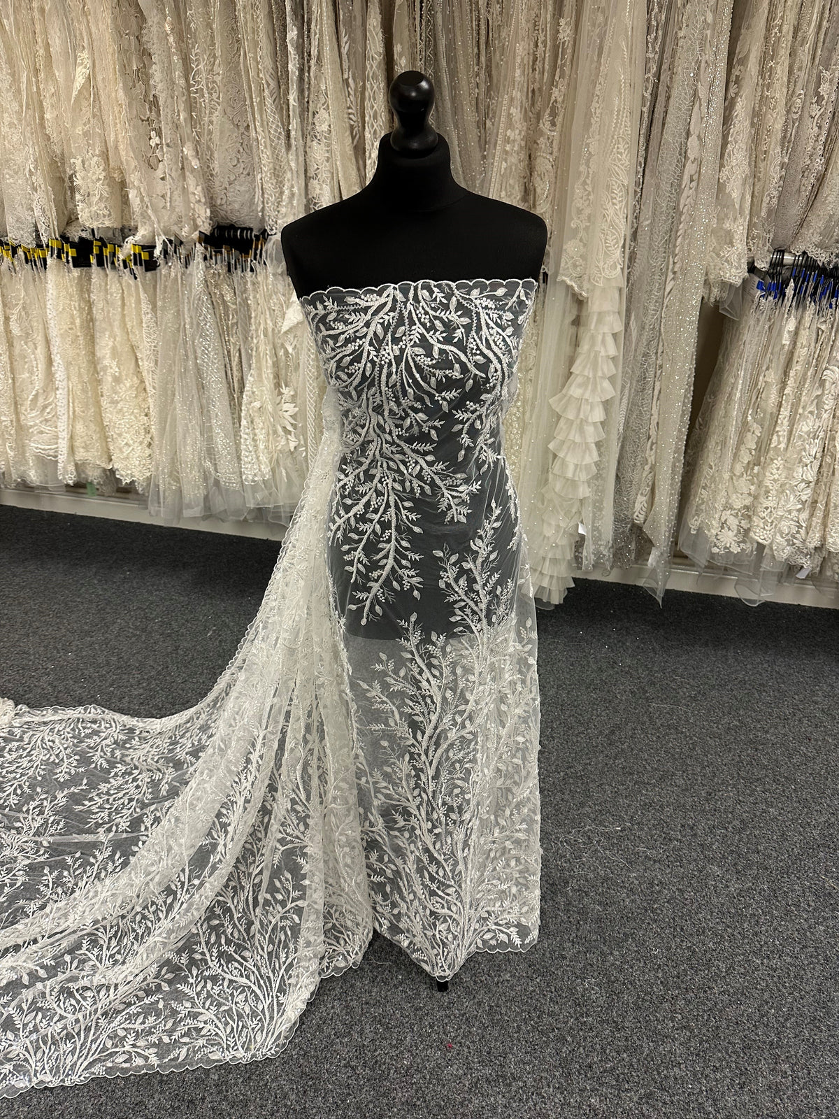 Ivory Laser Lace - Verena