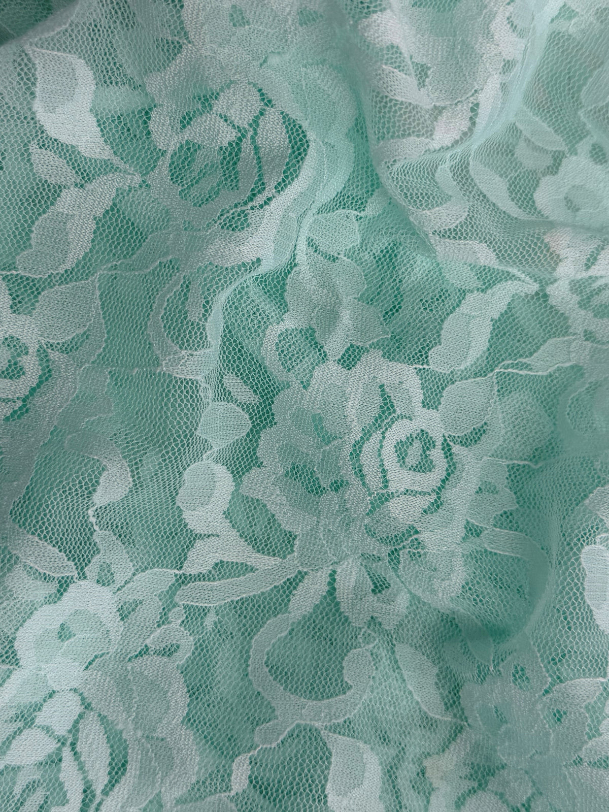 Aqua Raschel Stretch Lace – Matina