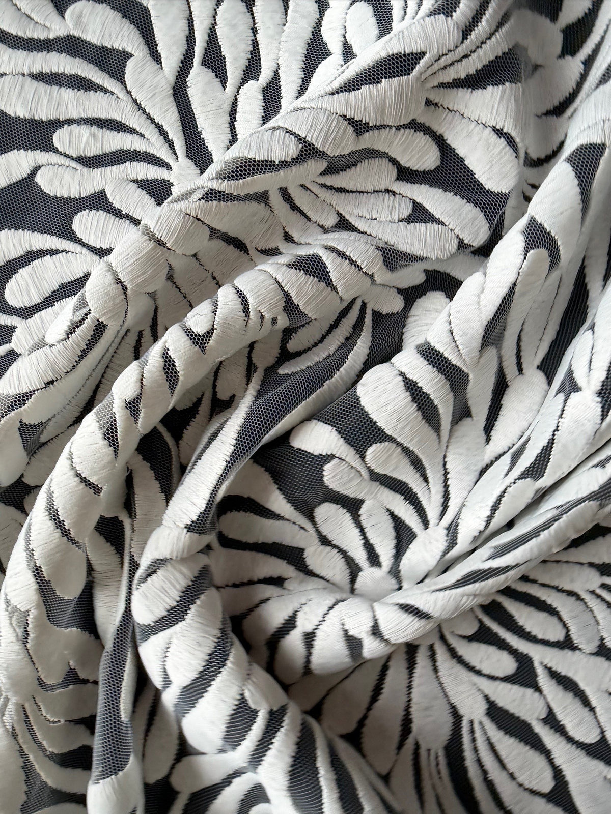 Ivory Embroidery Lace - EB5053