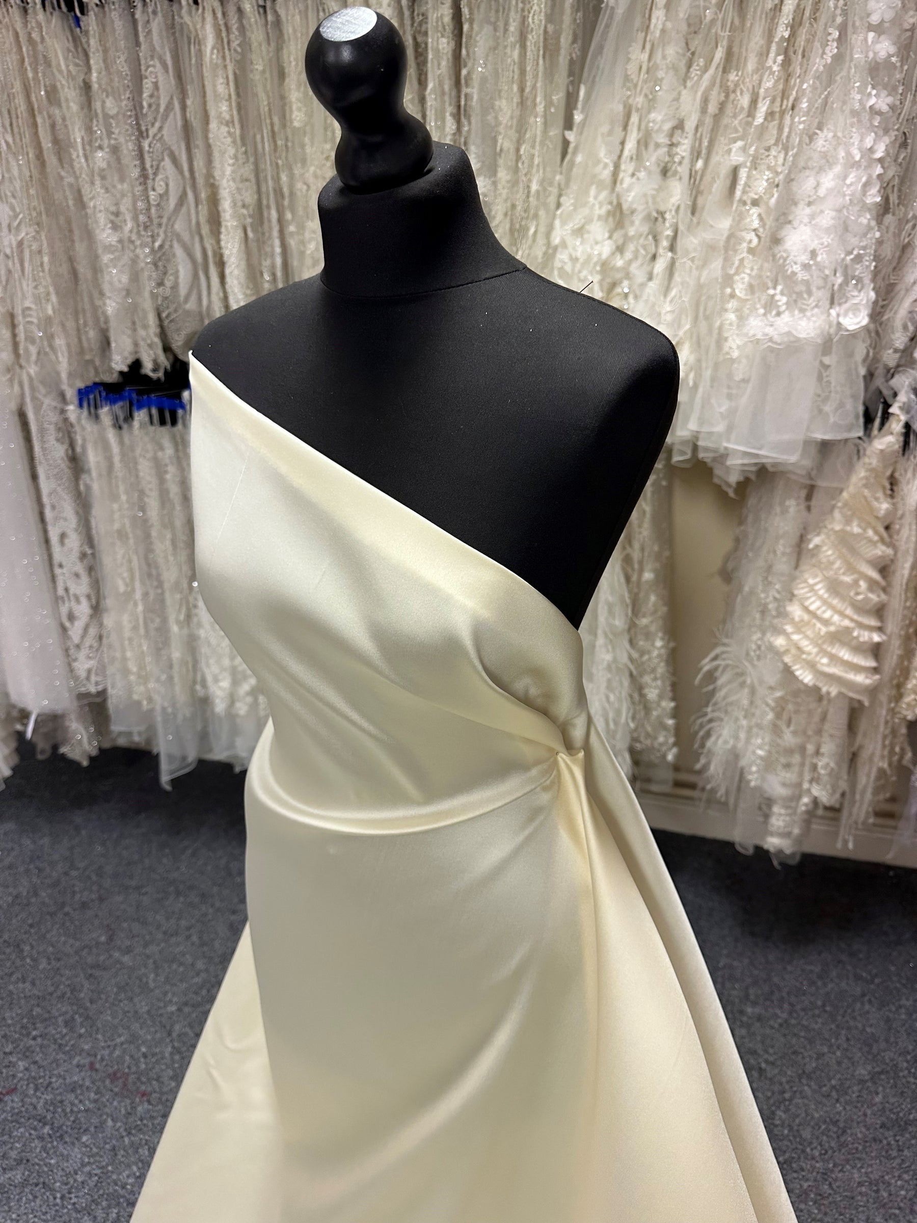 Champagne Silk Blend Satin - Suave
