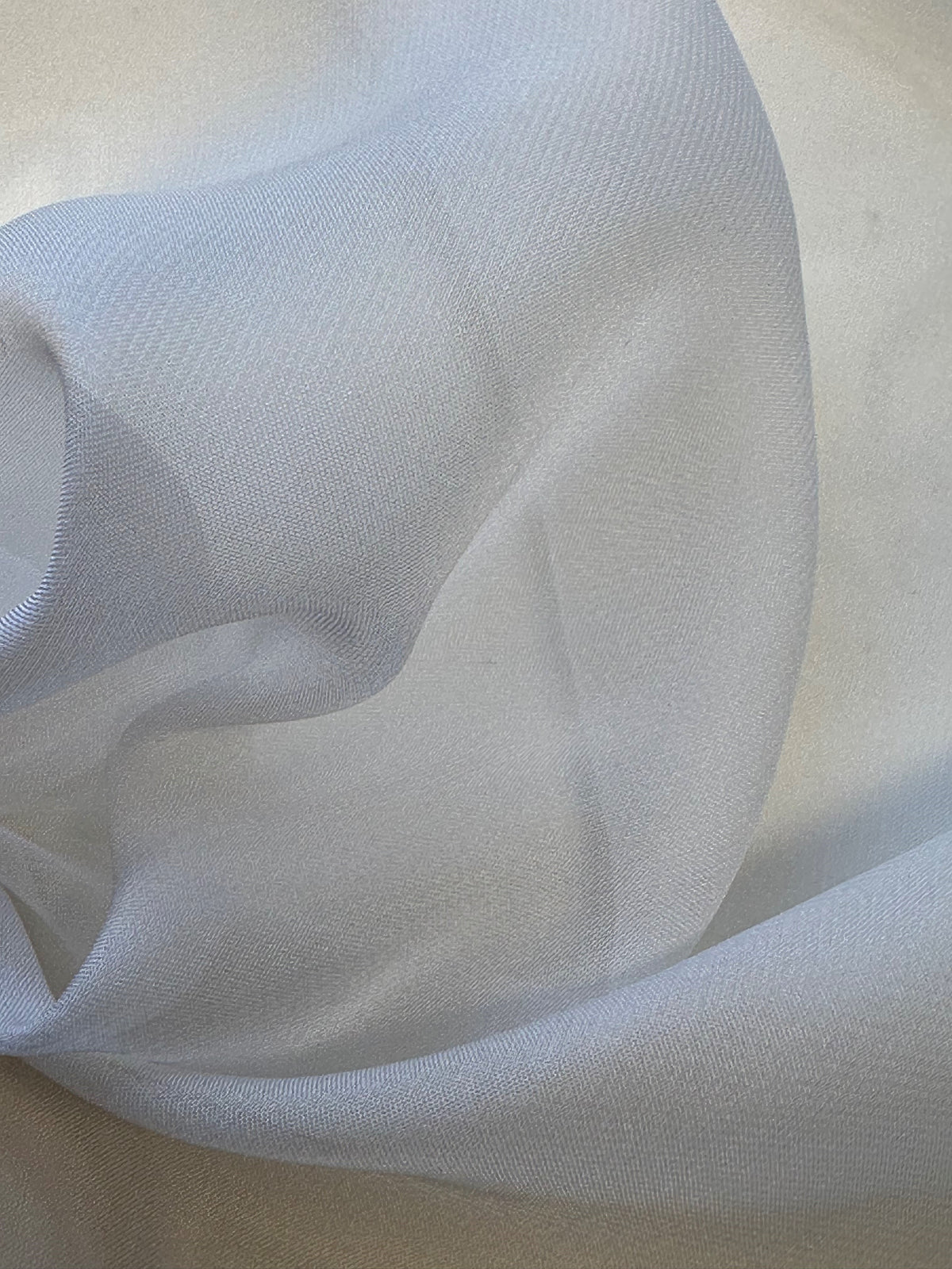 Ivory Polyester Chiffon - Dance