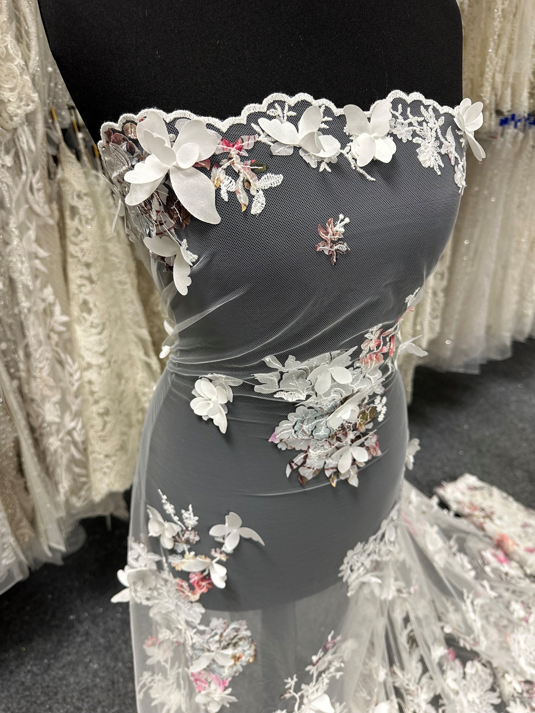 Multi Coloured Lace - Ginger