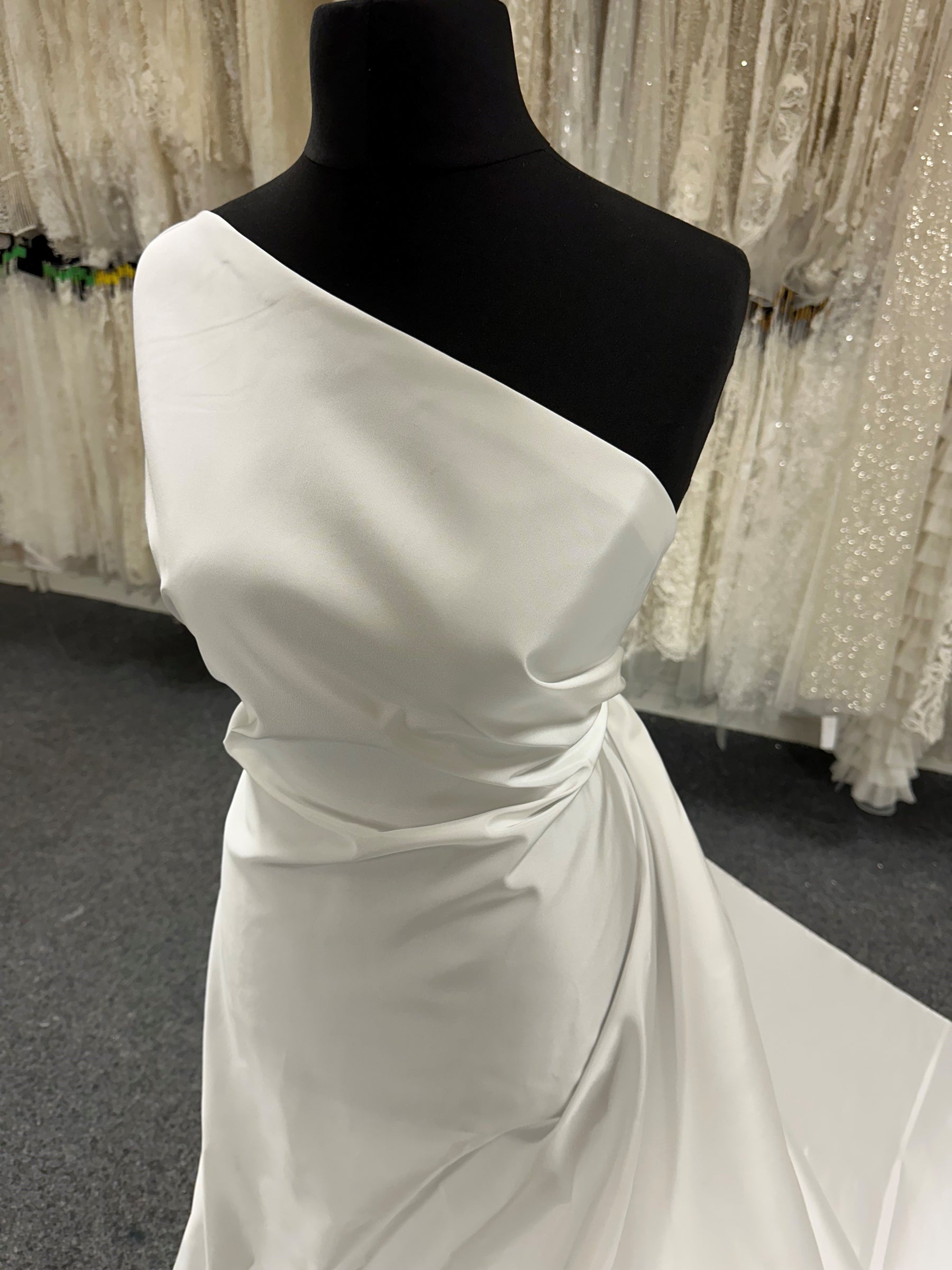 Ivory Silk Blend Faille - Composure