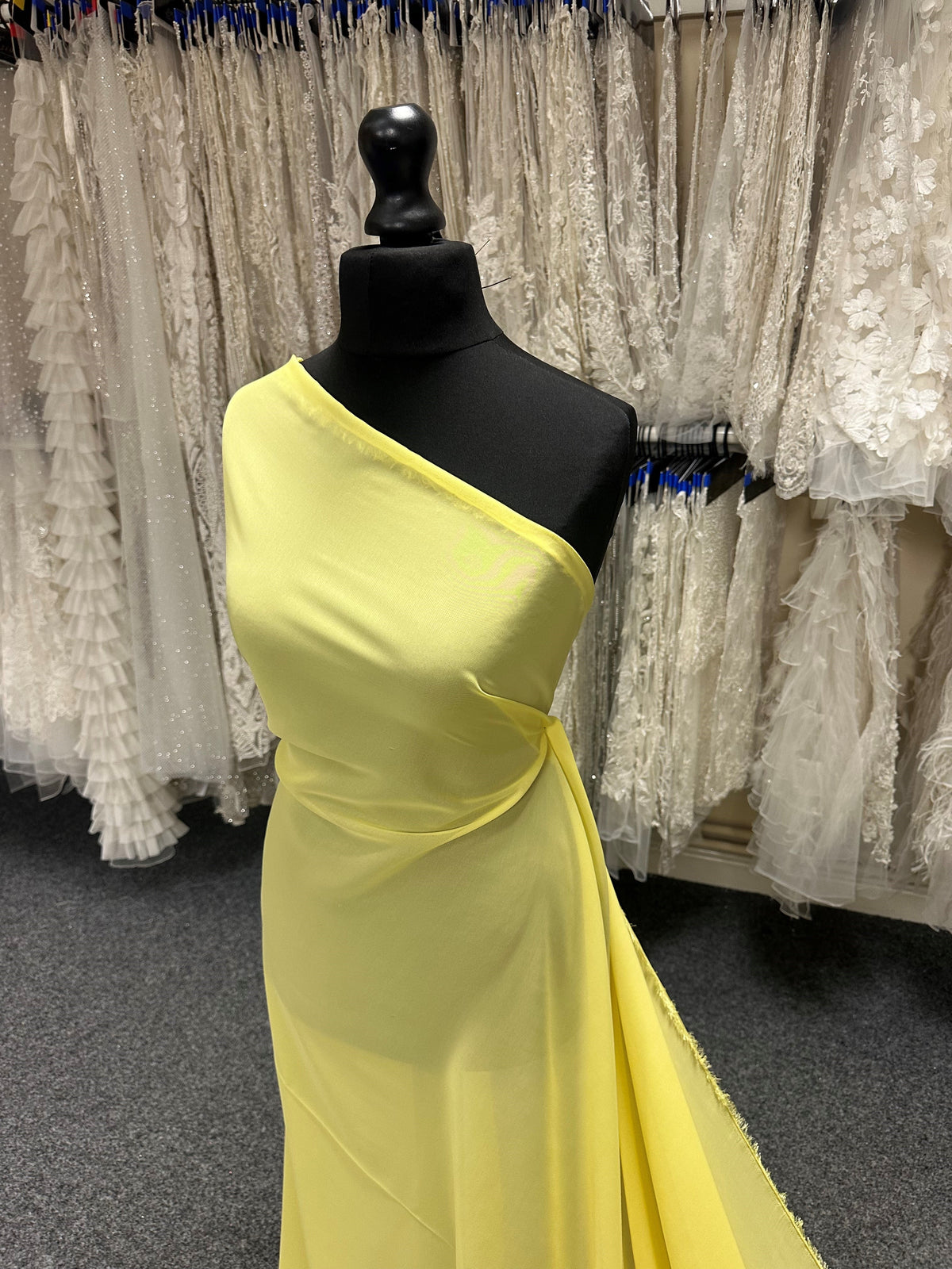 Yellow Polyester Chiffon - Benevolence