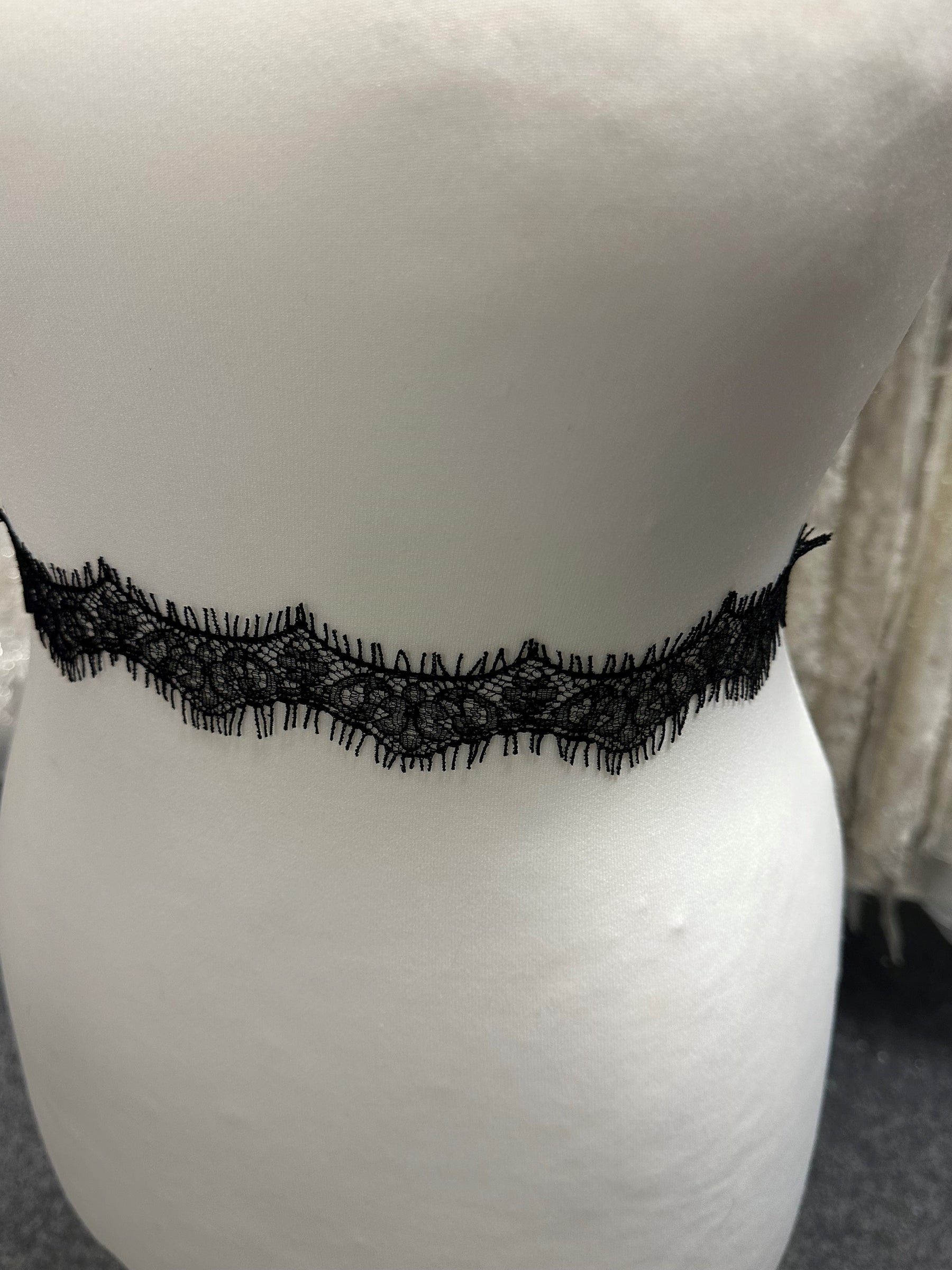 Black Lace Trim - Ember